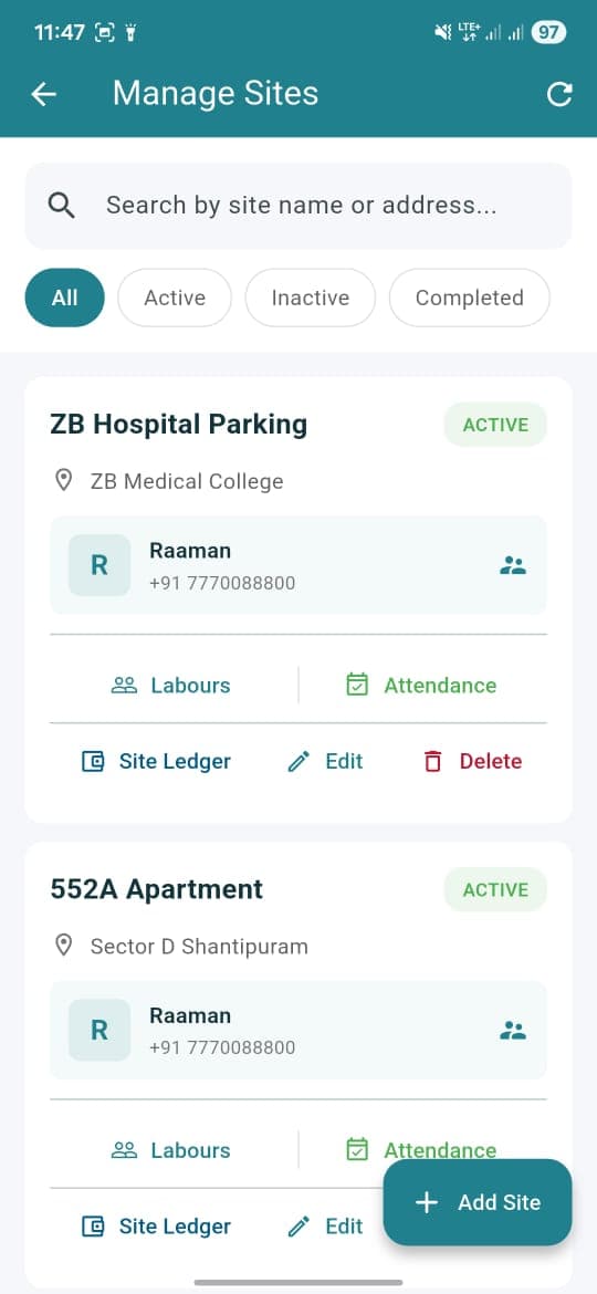 Multi-Site Management